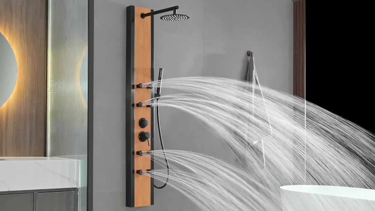 7 Best Shower Panels With Massage Jets for Ultimate Relaxation Experience in 2025